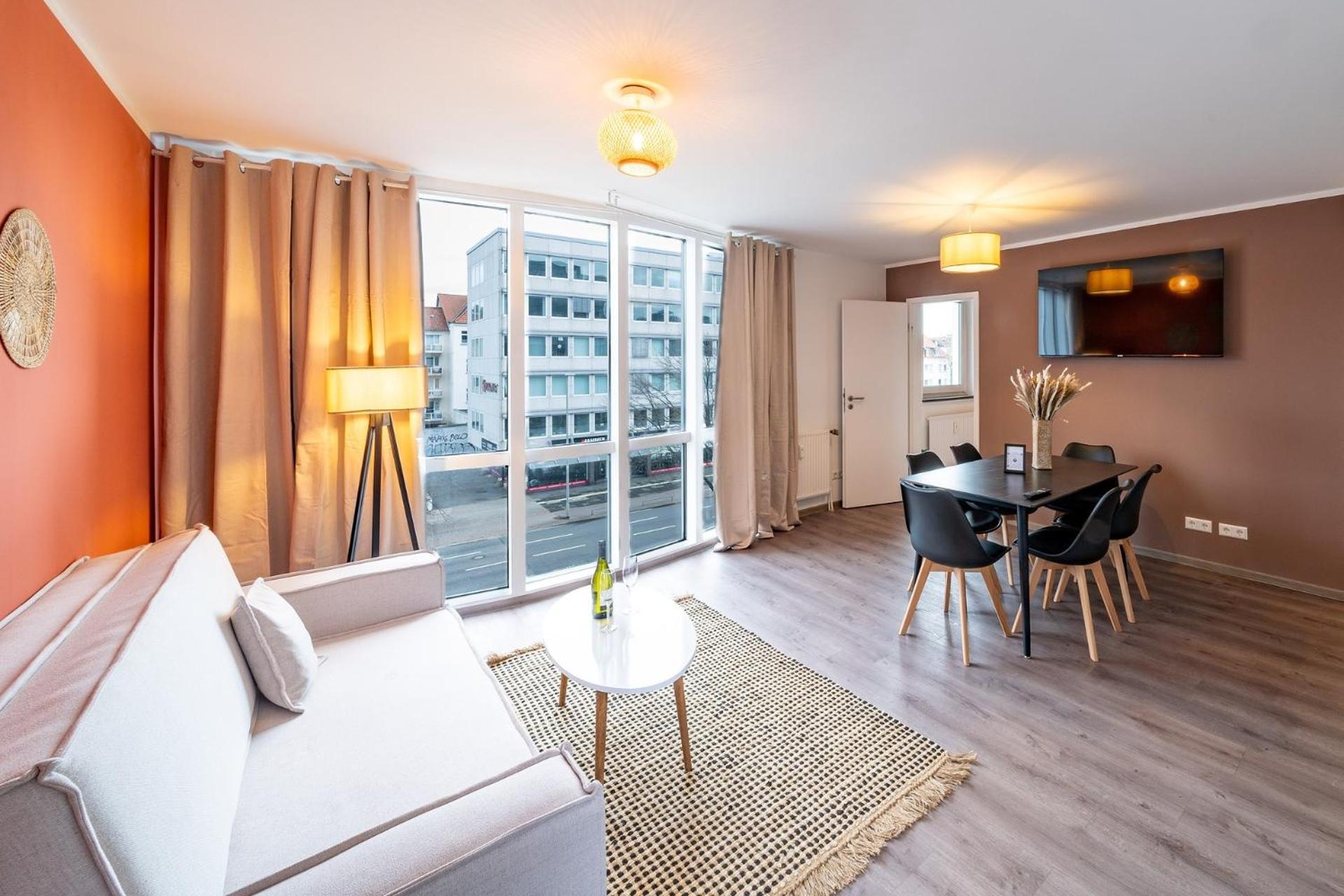 3 Betten 75m² Zentral Aussicht Apartment Hannover